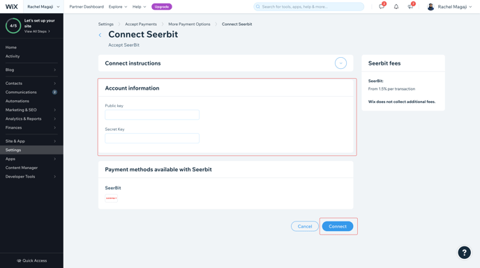 Connect Seerbit